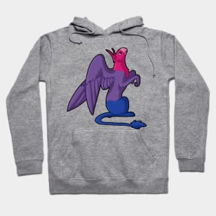 Bisexual Pride Gryphon Hoodie